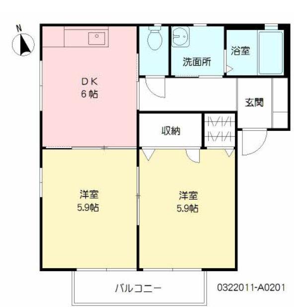 間取図(平面図)