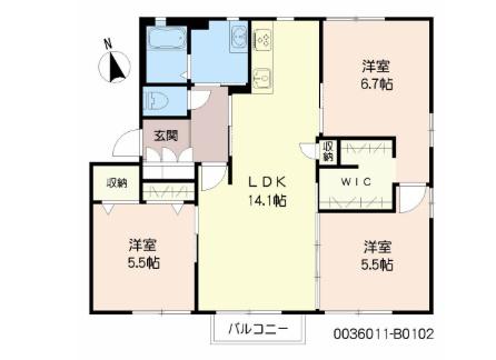 間取図(平面図)