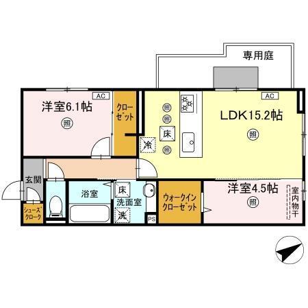  間取り図写真