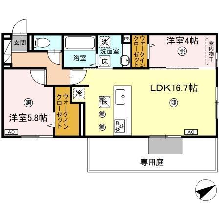  間取り図写真
