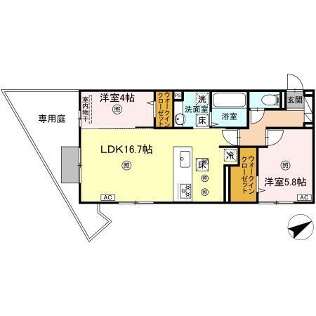  間取り図写真