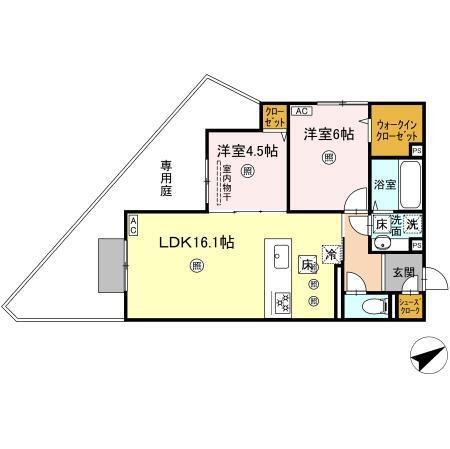  間取り図写真
