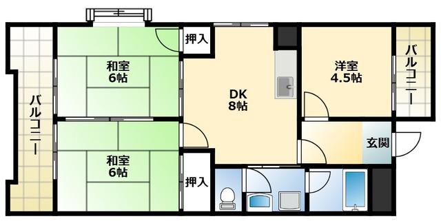間取図(平面図)