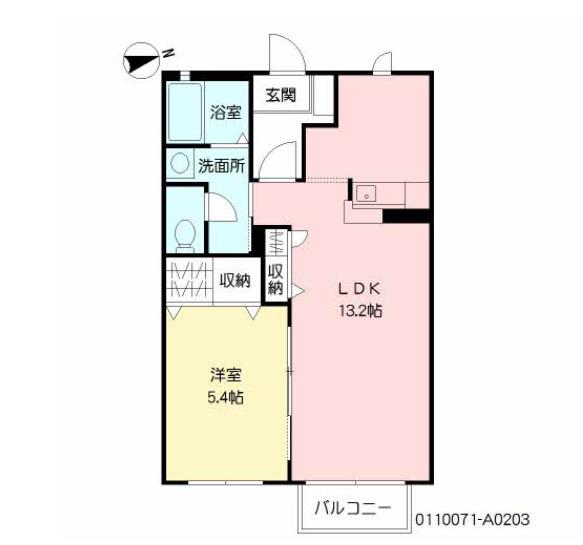 間取図(平面図)