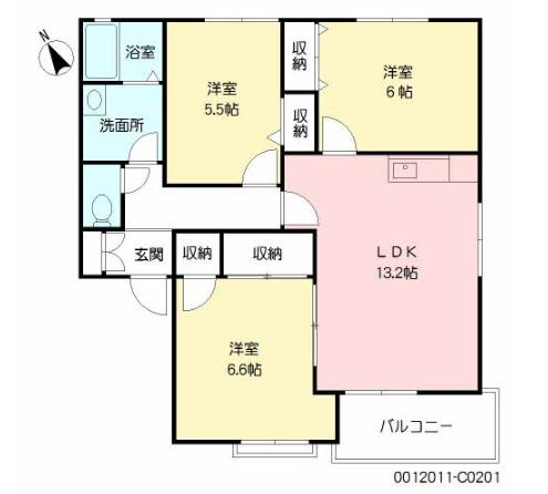 間取図(平面図)