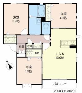 間取図(平面図)