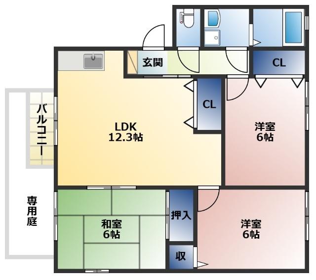  間取り図写真