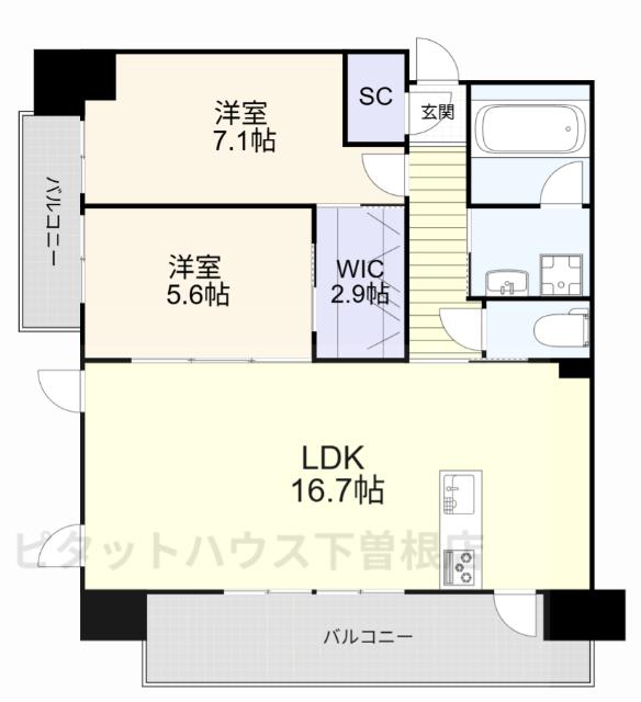  間取り図写真