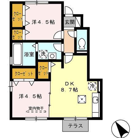  間取り図写真