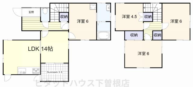  間取り図写真