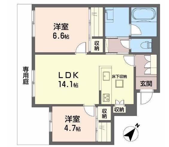  間取り図写真