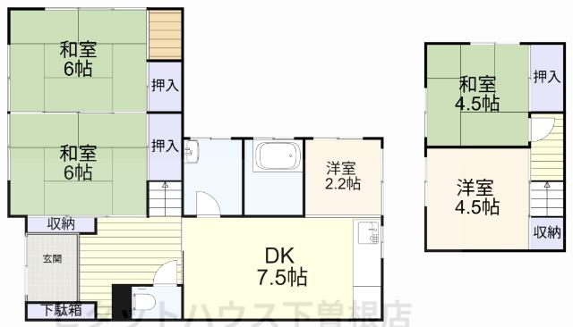  間取り図写真
