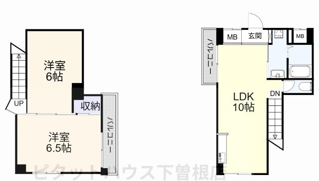 間取り図写真