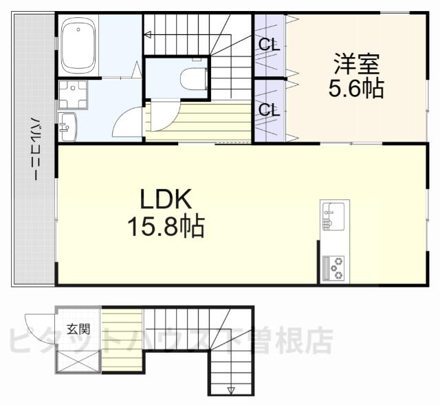  間取り図写真