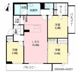  間取り図写真