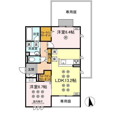  間取り図写真
