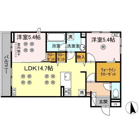  間取り図写真