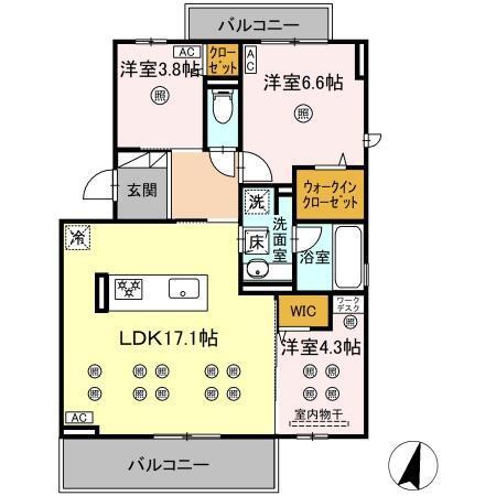  間取り図写真