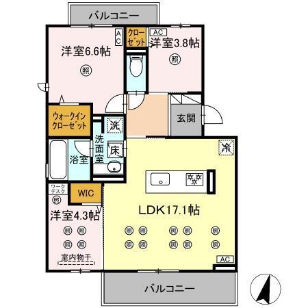  間取り図写真