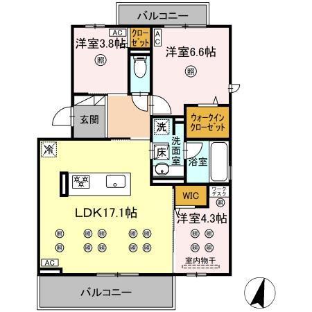  間取り図写真