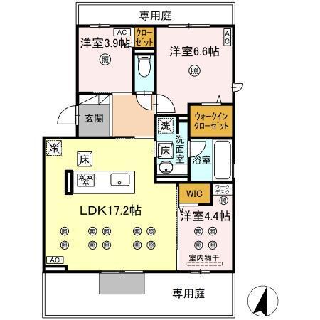  間取り図写真