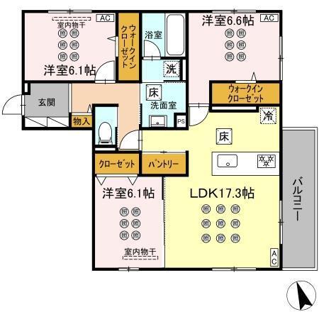 間取り図写真