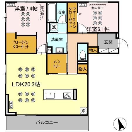  間取り図写真