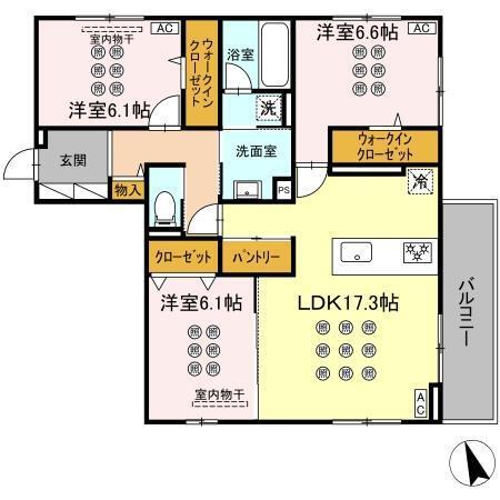  間取り図写真