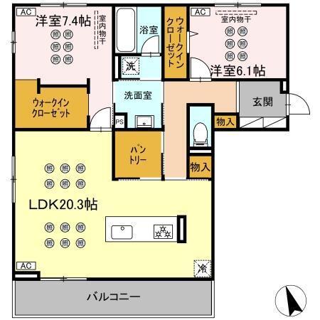  間取り図写真
