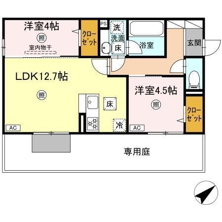  間取り図写真