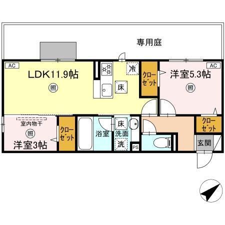  間取り図写真