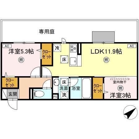  間取り図写真