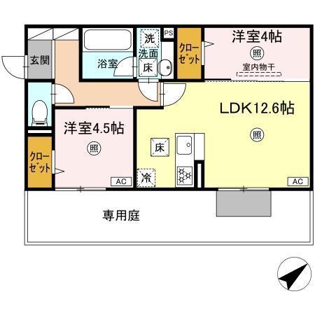  間取り図写真