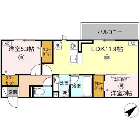  間取り図写真