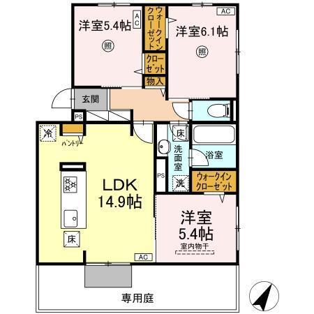  間取り図写真