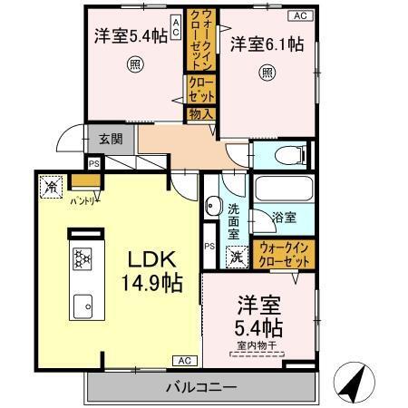  間取り図写真