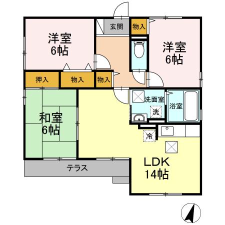  間取り図写真
