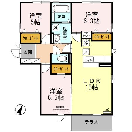  間取り図写真