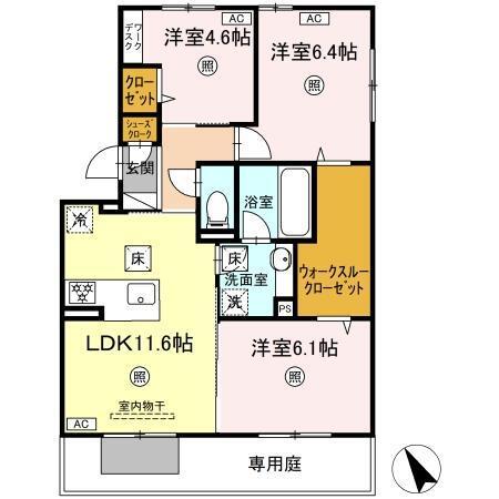  間取り図写真