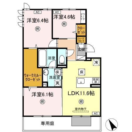  間取り図写真