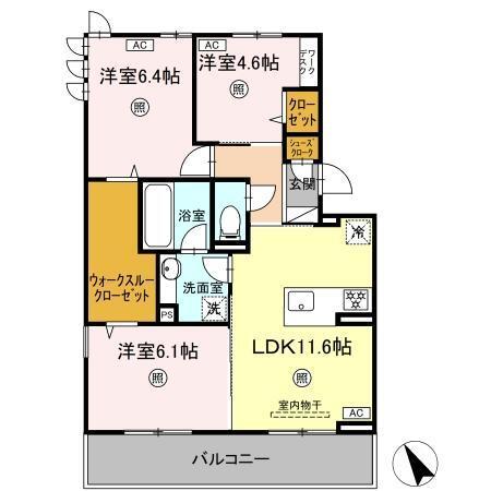  間取り図写真