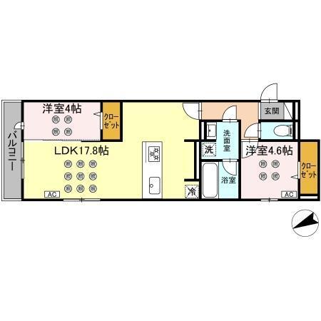 イゾラ（202） 間取り図画像