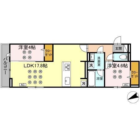 イゾラ（302） 間取り図画像