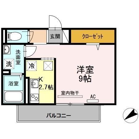 エルカーサ門司駅前（102） 間取り図画像
