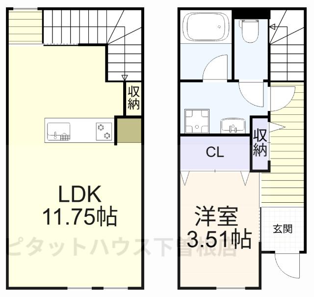  間取り図写真