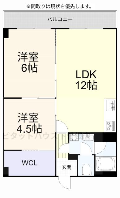  間取り図写真