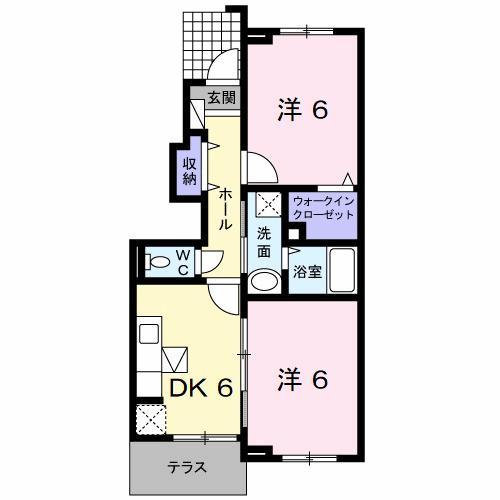 フレシール小倉東Ｒ（102） 間取り図画像