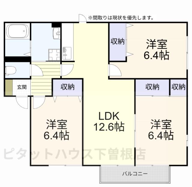  間取り図写真