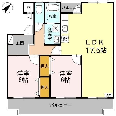 プレジデントタカヤ５（105） 間取り図画像