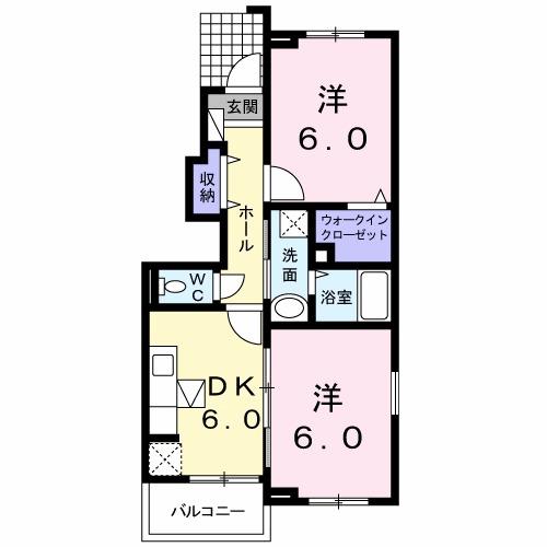 ポン・グランデ（101） 間取り図画像